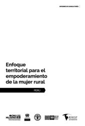 book Enfoque territorial para el empoderamiento de las mujeres rurales: Perú