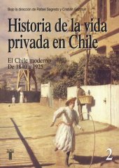 book Historia de la vida privada en Chile X