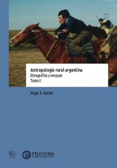 book Antropologia Rural Argentina