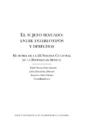 book El sujeto sexuado: entre estereotipos y derechos: memoria de la III semana cultural de la diversidad sexual