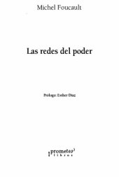 book Las redes del poder