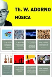 book Pack Adorno I. Música