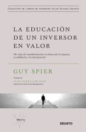 book La educació de un inversor en valor