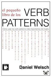 book El pequeño libro de los «verb patterns»