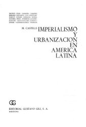 book Imperialismo Y Urbanizacion En America Latina