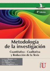 book Metodología de la investigació: Cuantitativa - Cualitativa y Redacció de la Tesis, 4ta Edició