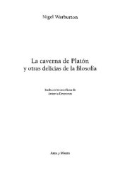 book La Caverna De Platon Y Otras Delicias De La Filosofia