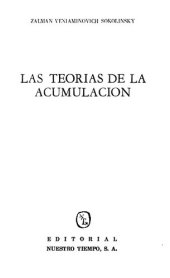 book Las teorías de la acumulación