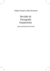 book Breviário de Pornografia Esquisotrans: para as pessoas do avesso