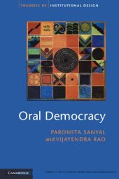 book Oral Democracy: Deliberation in Indian Village Assemblies