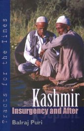 book Kashmir: Insurgency and After