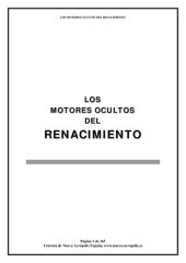 book Los motores ocultos del Renacimiento