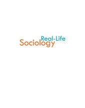 book Real-Life Sociology: A Canadian Approach