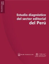 book Estudio diagnóstico del sector editorial del Perú