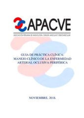 book Guía de práctica clínica: Manejo clínico de la enfermedad arterial oclusiva periférica (EAOP)