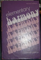 book Elementary Harmony: Theory and Practice