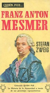 book Franz Anton Mesmer