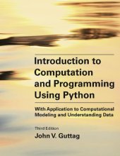 book Introduction to Computation and Programming Using Python