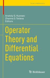 book Operator Theory and Differential Equations