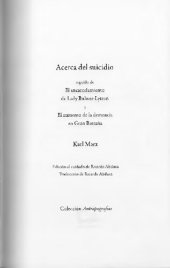 book Acerca Del Suicidio