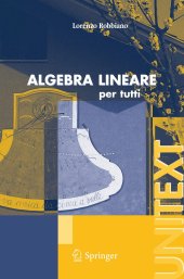 book Algebra lineare: per tutti