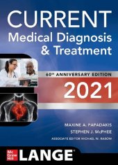 book Current medical diagnosis & treatment 2021