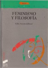 book Feminismo y filosofía