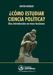 book ¿Cómo estudiar ciencia política? Una introducción en trece lecciones