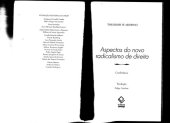 book Aspectos do Novo Radicalismo de Direita