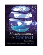 book Microeconomics in Context, Fourth Edition