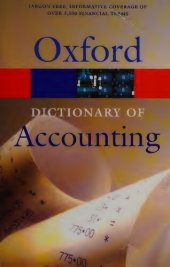 book A Dictionary of Accounting