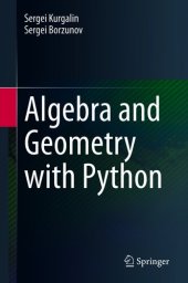 book Algebra and Geometry with Python