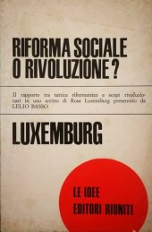 book Riforma sociale o rivoluzione?