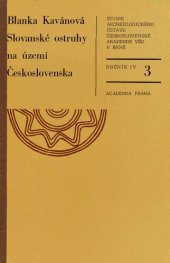 book Slovanské ostruhy na území Československa