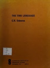 book The Tiwi language: Grammar, myths and dictionary of the Tiwi language spoken on Melville and Bathurst Islands, northern Australia