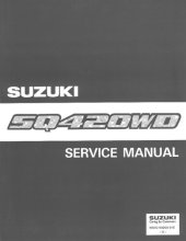 book Service Manual -(Engine Drivetrain) Vitara 1999-2005