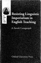 book Resisting Linguistic Imperialism in English Teaching