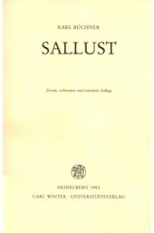 book Sallust