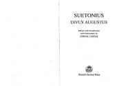 book Suetonius: Divus Augustus (Edited with Introduction and Commentary)