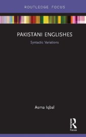 book Pakistani Englishes: Syntactic Variations