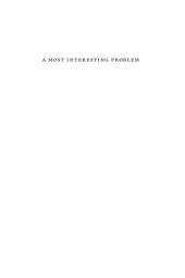 book A Most Interesting Problem. What Darwin’s Descent of Man Got Right and Wrong about Human Evolution