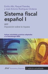 book Sistema fiscal español I: IRPF. Imposición sobre la riqueza