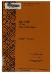 book The Irulas of the Blue Mountains