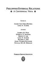 book Philippine external relations : a centennial vista