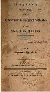 book Tagebuch meiner Reise nach den Nordamerikanischen Freistaaten oder Das neue Kanaan