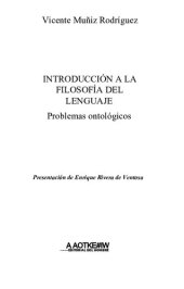 book Introducción a la filosofía del lenguaje