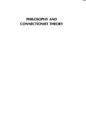 book Philosophy and connectionist theory