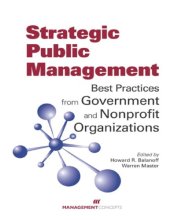 book Strategic Public Management: Best Practices from Government and Nonprofit Organizations