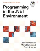 book Programming in the .NET Environment