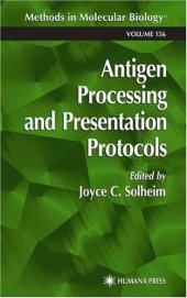 book Antigen Processing and Presentation Protocols